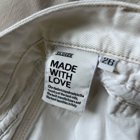 Closed Women's Cream Jeans - Picture 5 of 9